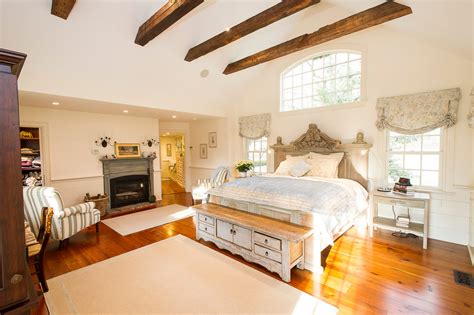 Classic New England Country Home Traditional Bedroom New York