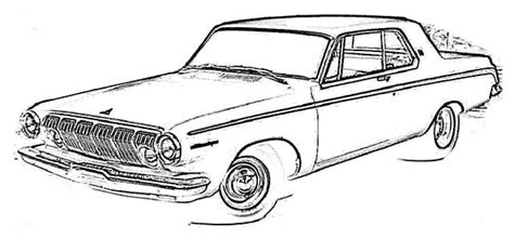 Coloring drawing dodge car coloring coloring sky, coloriages imprimer dodge numro 104693 click on the coloring page to open in a new window and print. Dodge Ram Classic Car Coloring Pages | Coloring Sky