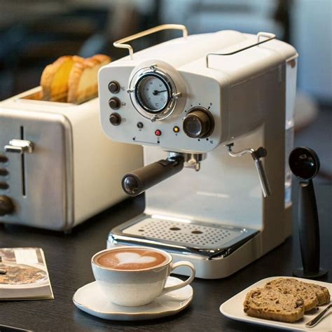The best espresso machine under $2,000 goes to the lucca a53 mini espresso machine by la spaziale. CM5013-3C 15Bar Espresso Machine Household Retro Style ...
