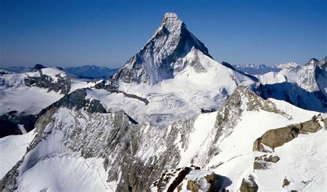 Matterhorn North Face From Obergabelhorn Art Visuell Photography