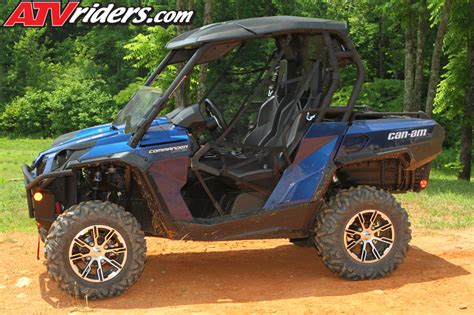 The best atv—built better than ever. 2012 CanAm Commander 1000 Limited SxS / UTV Test Ride Review