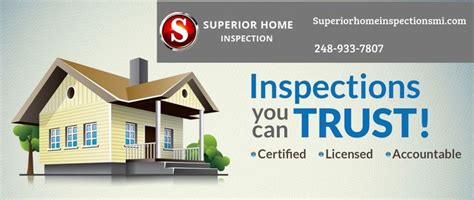 Superior Home Inspections Real Estate Inspector Macomb Mi