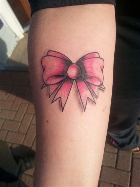 Pink Bow Tattoo Instagramanarchyalex Tatuaggi