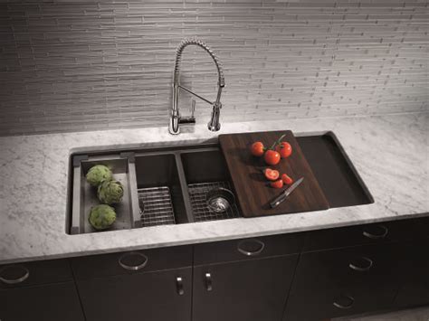 Latest Trends In Kitchen Sinks Mean More Options Houston Chronicle