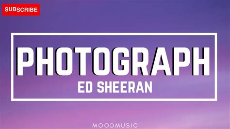 Ed Sheeran Photograph Lyrics So You Can Keep Me Inside The Pocket