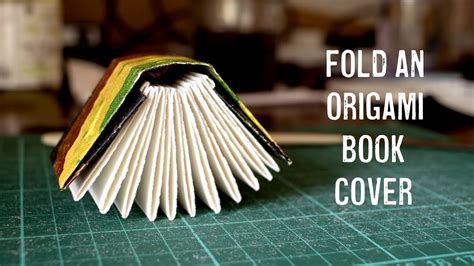 Make An Easy Origami Book Cover Youtube