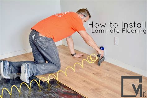 Leaving room for the expansion. Install Laminate Flooring Easy Simple Guide - Get in The ...