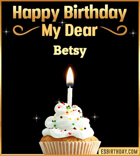 Happy Birthday Betsy  🎂 Images Animated Wishes 28 S