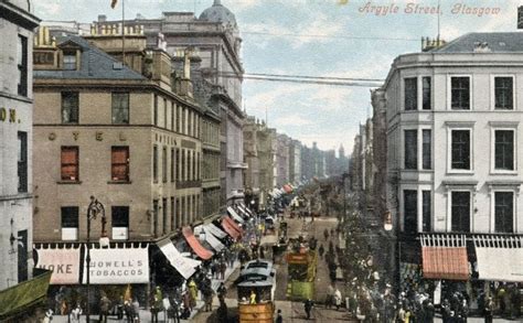 Old Photographs Of Glasgow Aerial Photograph Glasgow Argyle Street
