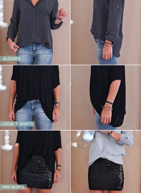 In this video i'm showing you 5 different ways to style one oversized graphic t shirt! How to Tuck in a Shirt