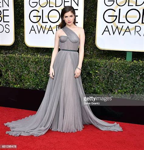 Anna Kendrick Arrives At The 74th Annual Golden Globe Awards At The