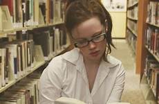 library librarian sexy girls nerd naughty nerds bookshop visit