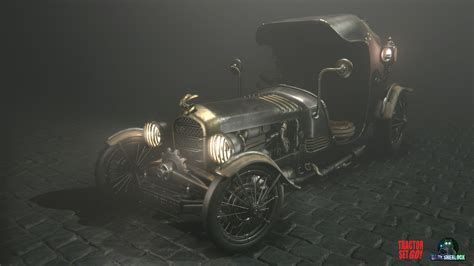 Attila Marton Steampunk Car