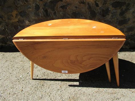 Language of posting afrikaans català dansk. An Ercol small half moon drop flap coffee table in beech ...