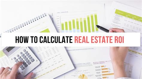 How To Calculate Real Estate Return On Investment Shupilov Real