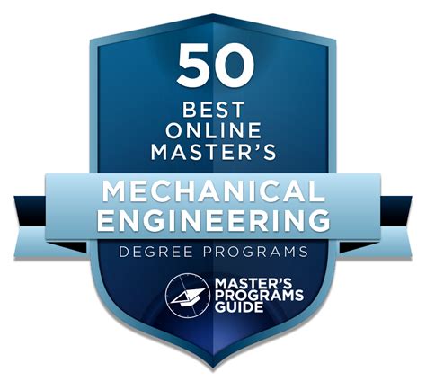 50 Best Online Master Of Mechanical Engineering Degree Programs
