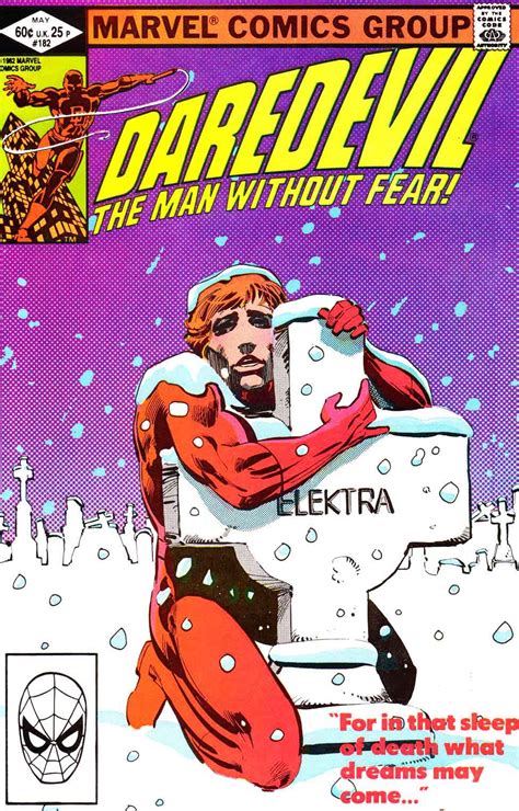 Pencil Ink : Daredevil #182 - Frank Miller art & cover