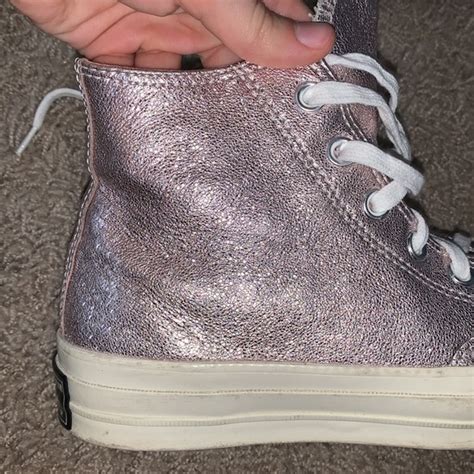 Converse Shoes Converse Chuck 7s High Top Sneaker In Pink Shimmer