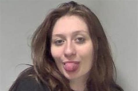 No Remorse Female Burglar Sticks Tongue Out In Cheeky Mugshot Birmingham Live