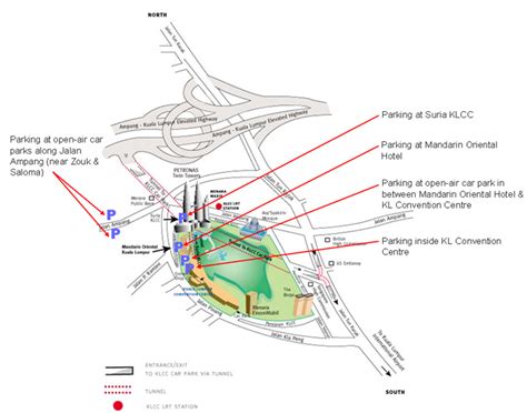 Klcc park is easy to find on the southeast side of the petronas twin towers. Map to Kuala Lumpur Convention Centre (KLCC) - New Malaxi