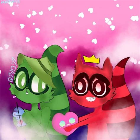 Racoon Love💗 Art Trade Happy Tree Friends Amino