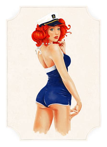 Royalty Free Pin Up Girl Clip Art Vector Images And Illustrations Istock