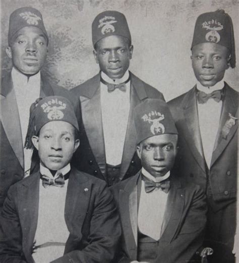 1949 Photo Of 5 Distinguished Shriners Attending Their Annual