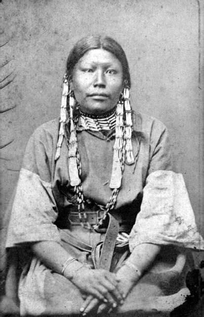 Yanktonai Western Dakota Sioux Woman 1882 Native American Indians