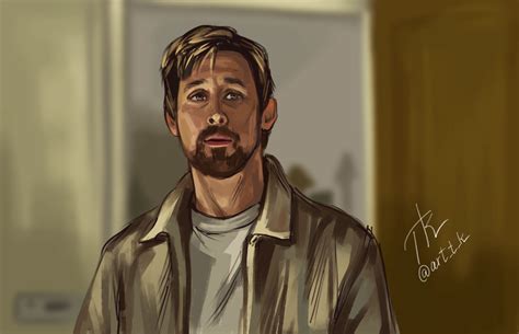 Artstation Ryan Gosling The Gray Man Fan Art