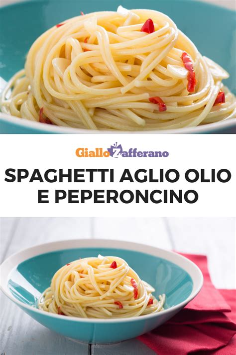 Today i hand over the baton to ellen. Spaghetti aglio olio e peperoncino | Ricetta | Ricette ...