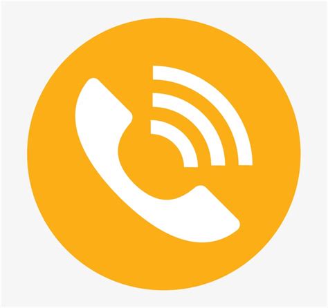 Phone Icon Phone Icon Png Yellow Free Transparent Png Download Pngkey