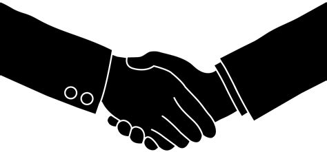 Download Shaking Hands Clip Art Ask For The Order The Professional