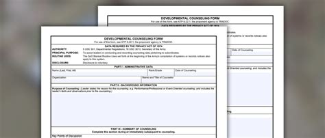 Da Form 4856 ⮚ Fillable Army 4856 Counseling Form In Pdf For 2023 To