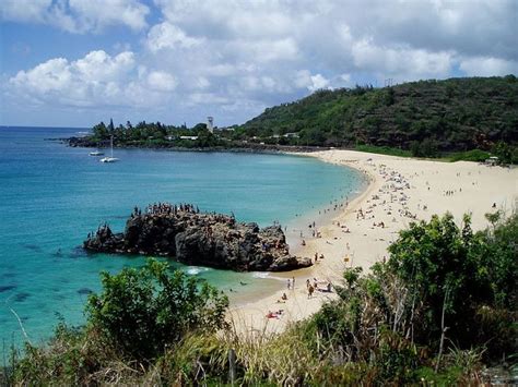 Waimea Bay Is Located In Haleiwa On The North Shore Of O‘ahu In The