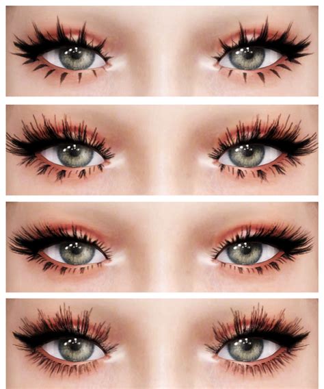 3 D L A S H E S Dreamgirl Sims 4 Cc Eyes Sims Sims 4