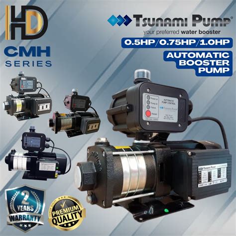 Tsunami Water Pump Automatic Booster Pump Cmh Series Cmh2 30k