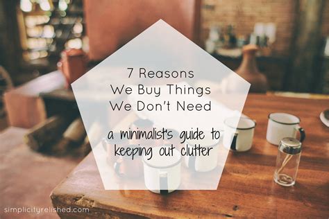 7 Reasons We Buy Things We Dont Need And How To Avoid Them