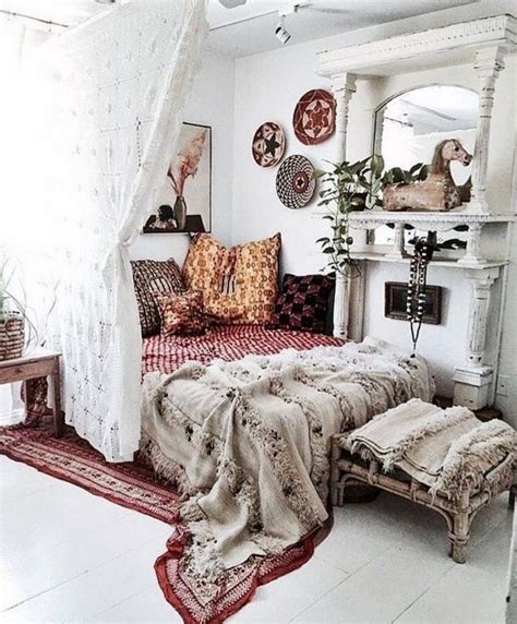 Pin By Bohoasis On Boho Decor Bohemian Bedroom Design