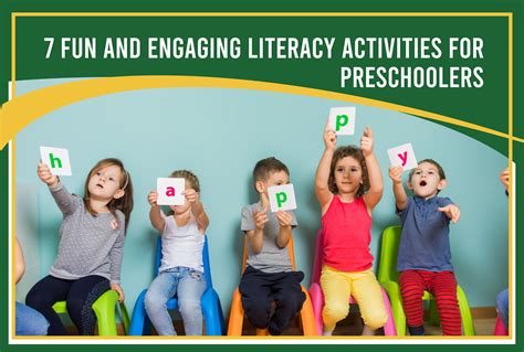 7 Fun And Engaging Literacy Activities For Preschoolers Mrs Myers Learning Lab