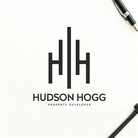Hh Monogramic Concept Hudson Hogg Logo Concept You Can See A Mark