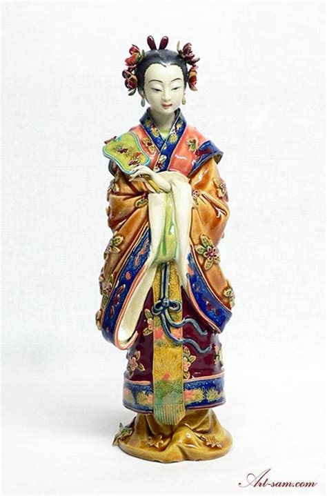 Chinese Porcelain Lady Figurines Oriental Women Ceramic China Doll Porcelain Dolls China