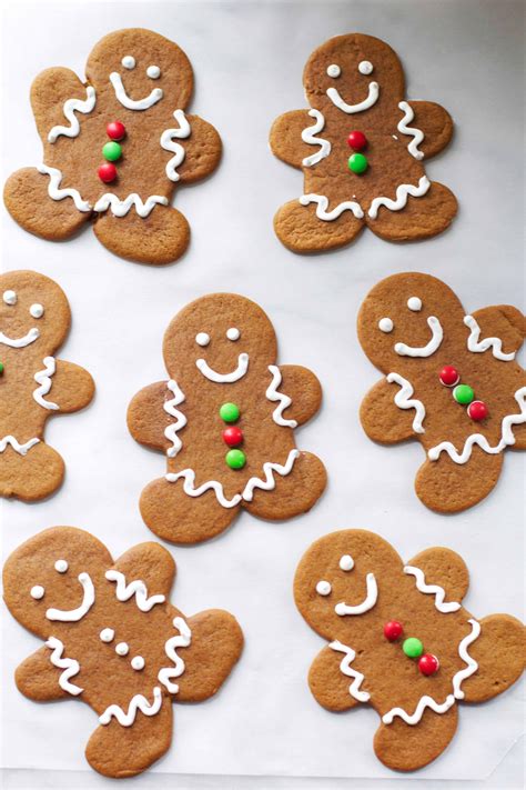 Soft And Chewy Gingerbread Men The Baker Chick