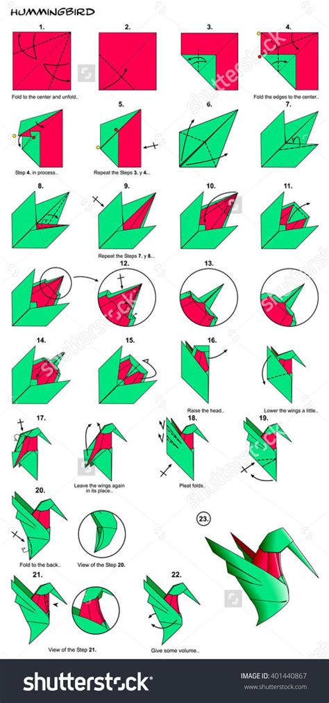 3easy Origami Hummingbird Victoria Jane