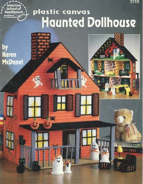 Plastic Canvas Haunted Dollhouse American School Of