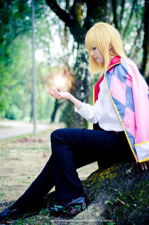 Howl With Calcifer Howls Moving Castle Awesome Cosplays Cosplay