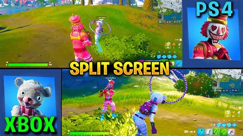How To Split Screen In Fortnite Tutorial Ps4 And Xbox One