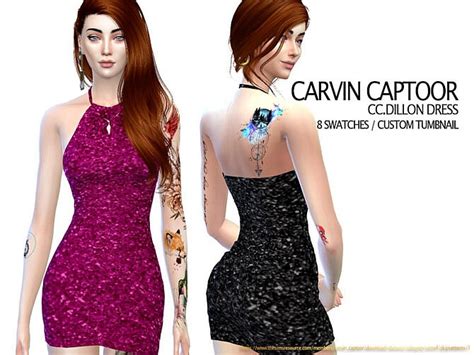 Dillon Dress By Carvin Captoor At Tsr Sims 4 Updates