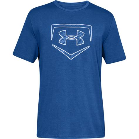 Under Armour Mens Baseball Plate Icon T Shirt