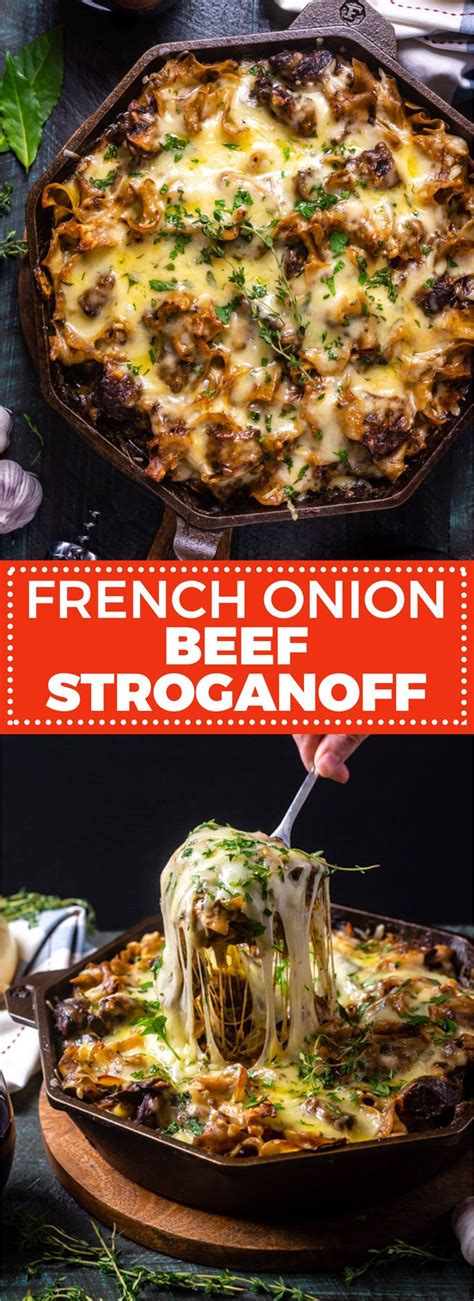 French Onion Beef Stroganoff Host The Toast Recipe Beef Steak