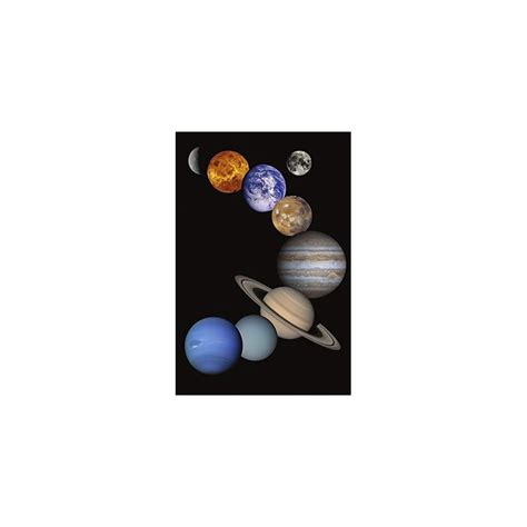 Nasa Jpl Solar System Montage Of Images Taken By Spacecraft Poster